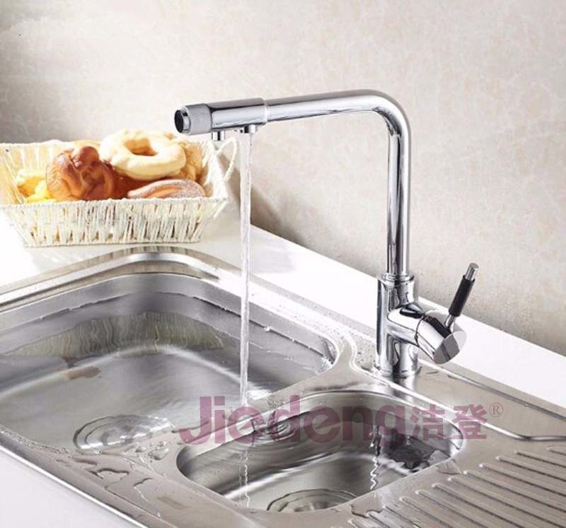 3 Way Drinking Filter Water Brass Kitchen Faucet (YQ-DW02)