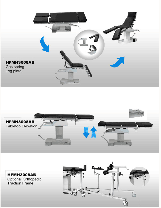 Hydraulic Manufacturers Manual Operation Table (HFMH3008AB)