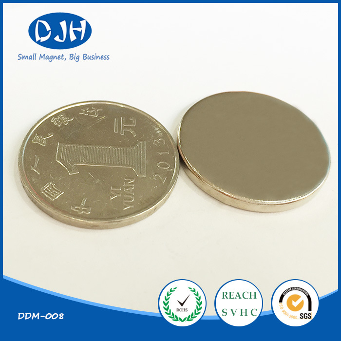 High Quality N50 Rare Earth NdFeB Magnetic Material Disc Magnets