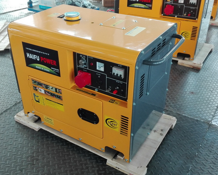 2kw/2kVA-10kw/10kVA Air Cooled Silent Diesel Power Portable Electric Generator