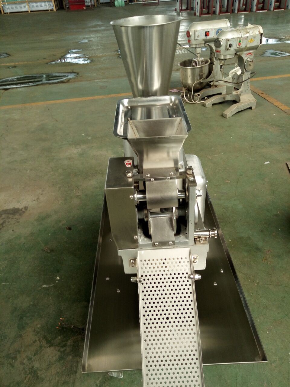 120 Stainless Steel 7200 Pieces 16-18g Automatic Dumpling Machine