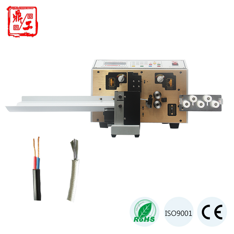 High Precision Automatic Wire Cable Cutting Stripping Twisting Machine