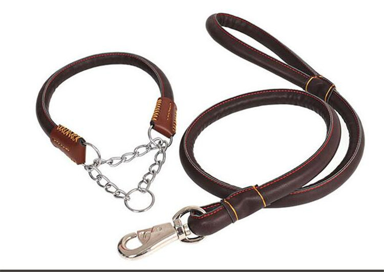 Dog Collar Best Full Grain Heavy Duty Genuine Leather Collar