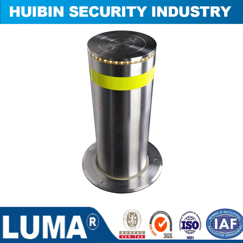 2018 Newest Safety Product Automatic Lifting Bollard with Solar Light