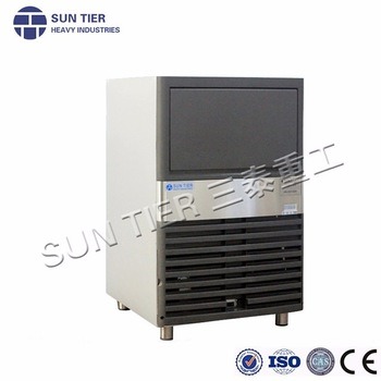 50kg/Day Cube Steel Restaurant Kitchen Equipment Machine