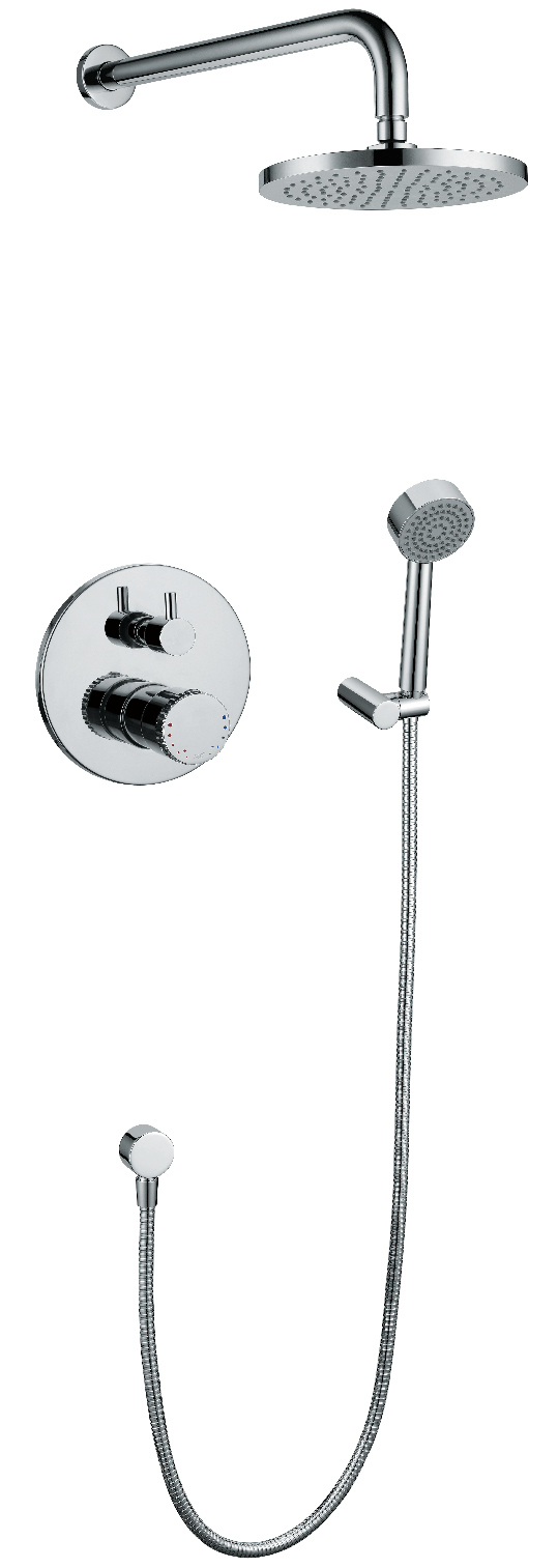 Bathroom Luxury Shower Set with Good Brass and Stainless Steel 304
