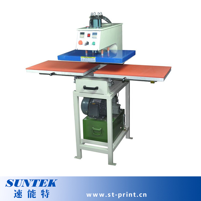 Pneumatic Double Stations Heat Press Machine with Ce Testing