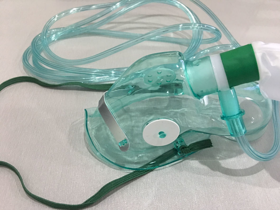 Non- Toxic Medical-Grade PVC Non-Rebreather Oxygen Mask