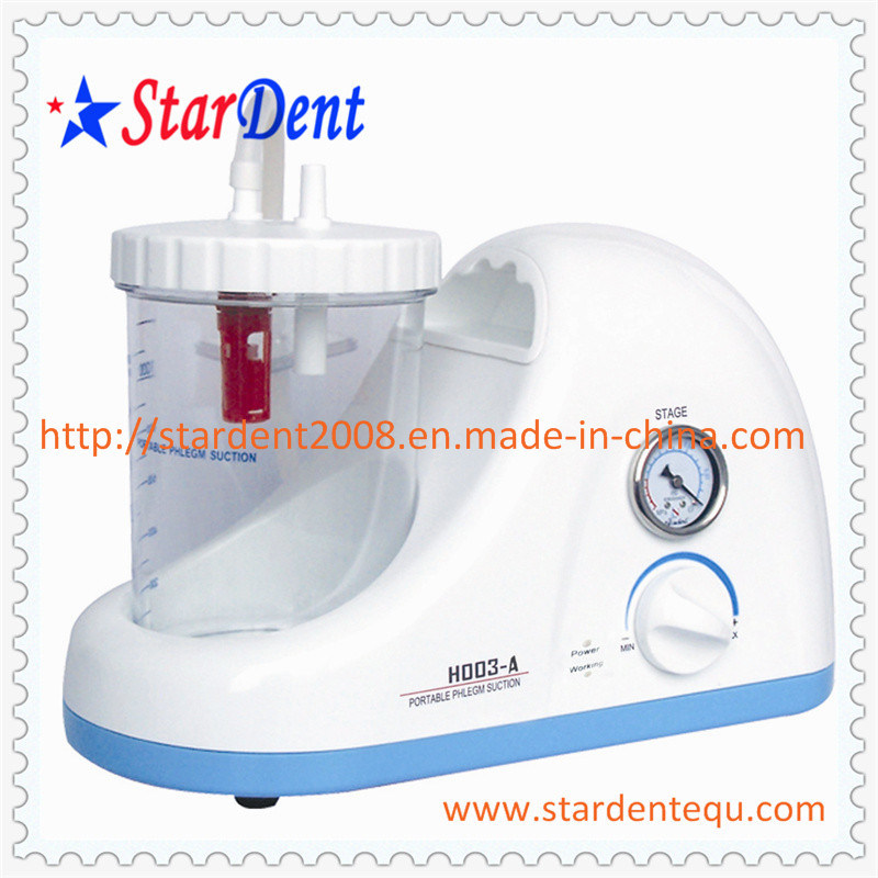 Dental Supply Portable Phlegm Suction Unit (AC/DC) of Hospital Medical Lab Surgical Equipment