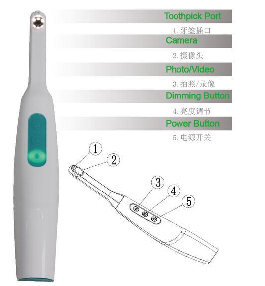 Hot Sale 720p WiFi Intraoral Wireless Dental Camera