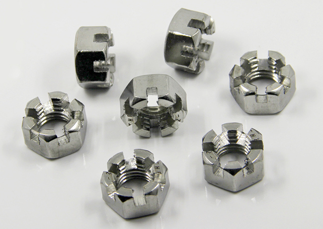 DIN 935 Stainless Steel Hexagon Slotted Castle Nut