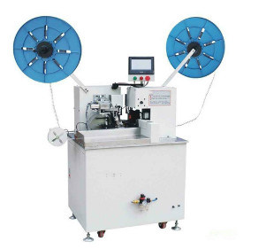 High Speed Double Head Automatic Terminal Stripping Machine