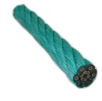 Playground 6 Strand PP Combination Climbing Rope with Steel Core