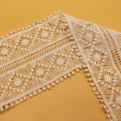 High Quality Chemical Water Soluble Embroidery Lace for Garment