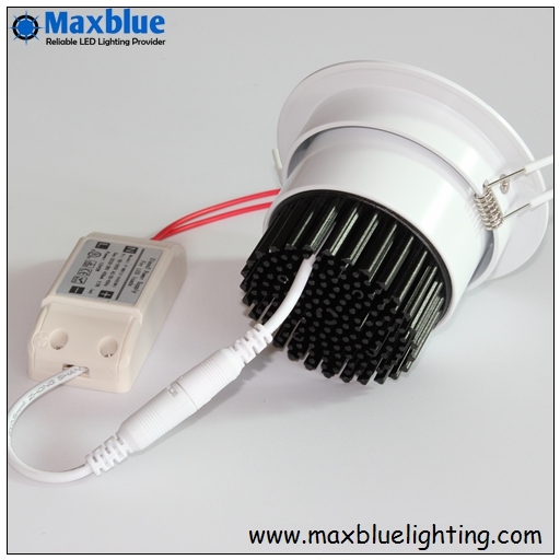 Hotel Lighting 15/24/38/60 Degree Beam Angle COB LED Downlight