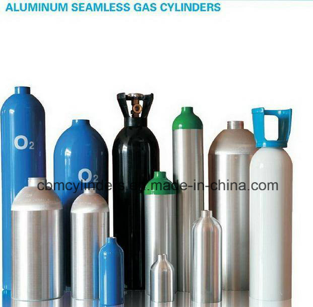 DOT Standard Aluminium Oxygen Gas Cylinders