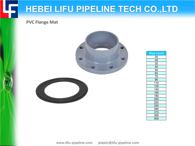 PVC Ts Flange for Pipe Fitting and Valve DIN Standard