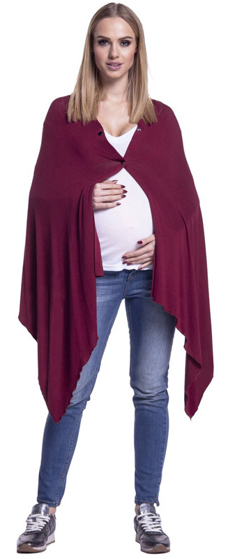 Nursing Cover Poncho with Buttons