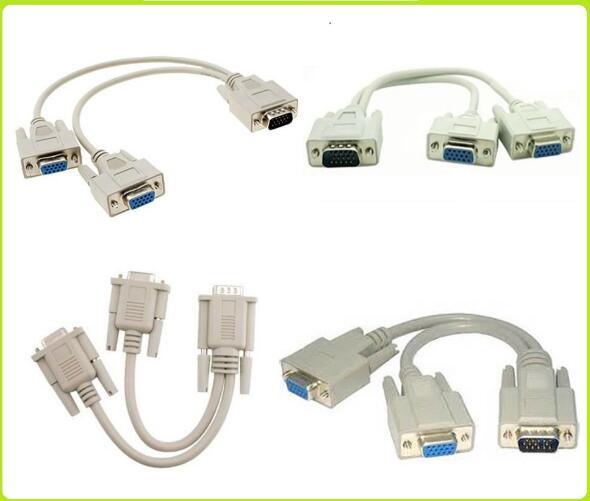 VGA to 2 Female VGA Video Splitter Cable