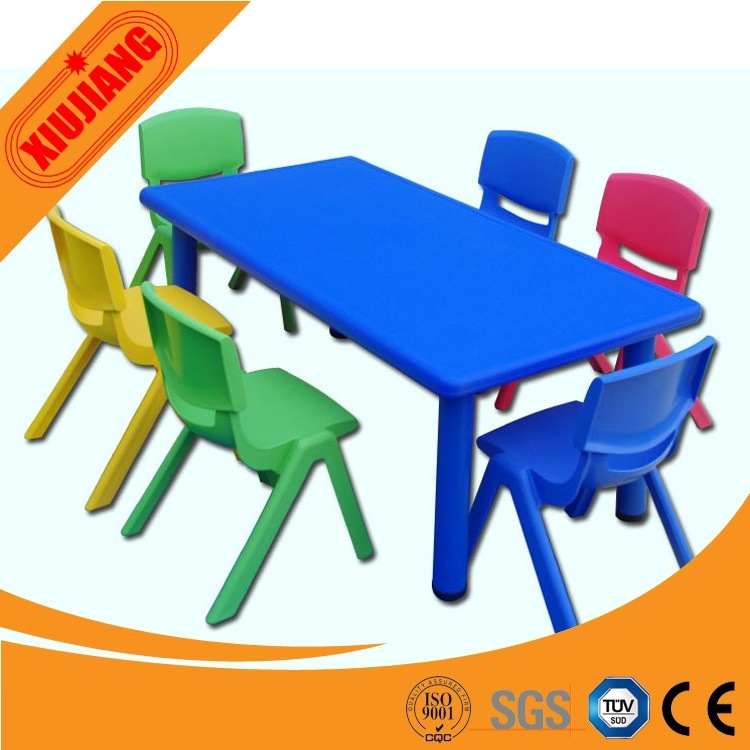 Factory-Direct Beautiful Table and Chair Sets for Six Children