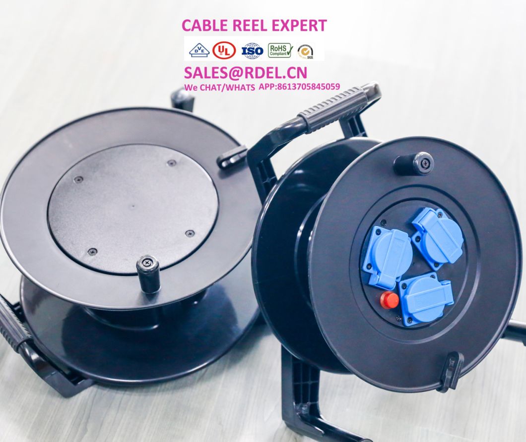 Germany Wire Reel IP20 Cable Reel Drum Garden Cable Reel 16A 250V~ 50m GS Ce Approved