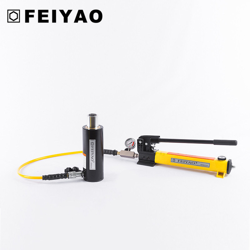 Rac-Series Single Acting Aluminum Hydraulic Cylinder Bottle Jack From China