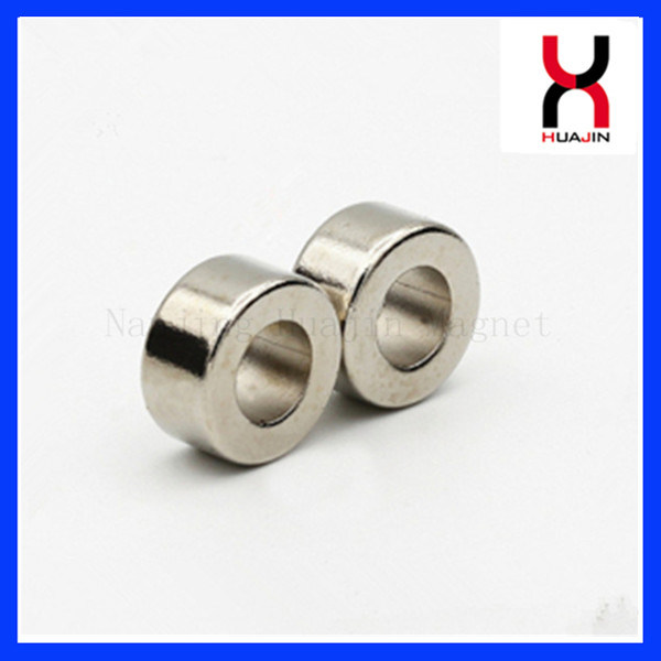 Zinc / Nickel-Coating Neodymium Sintered Ring Magnet