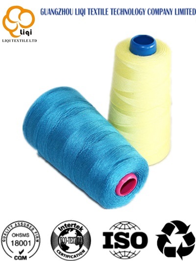 Hot-Selling 100% Polyester Spun Yarn Polyester Sewing Yarn 40s/2