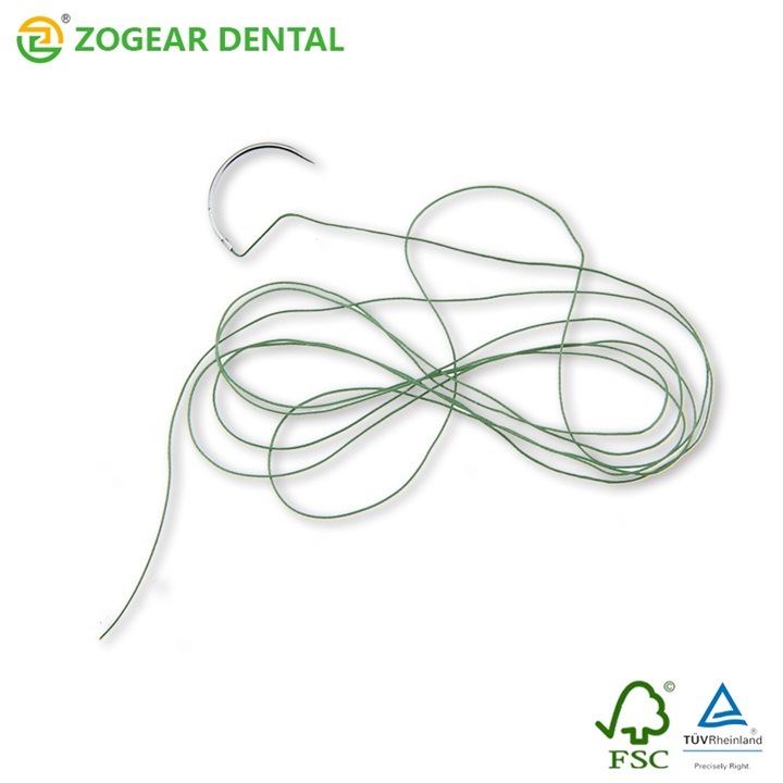 Bd004-5 Zogear Non Absorbable Nylon Suture Needle with Thread