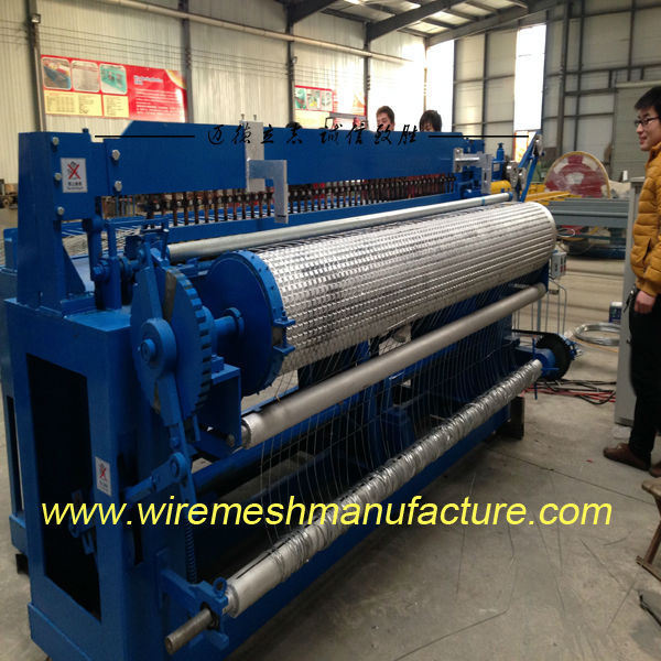 Galvanized Rolled Welded Wire Mesh Machine