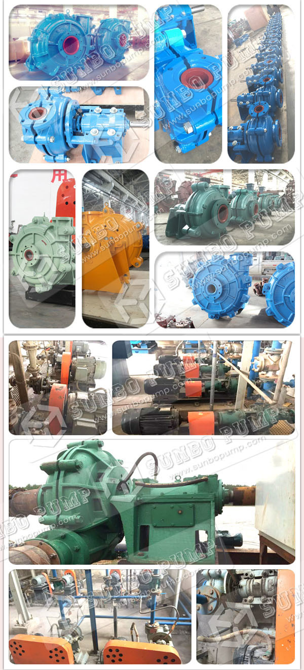 Made in China High Efficiency Rubber Impeller Centrifugal Slurry Pump