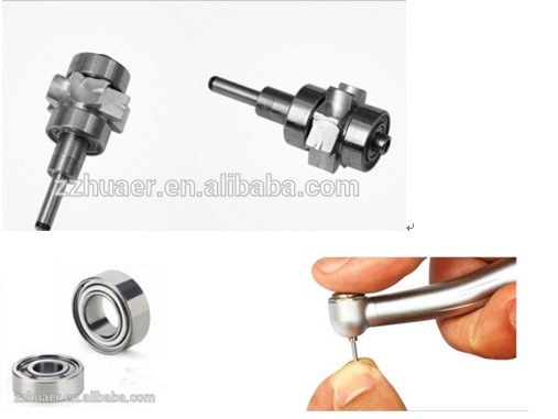 Mini Head Titanium Handle High Speed Handpiece with Quick Coupling