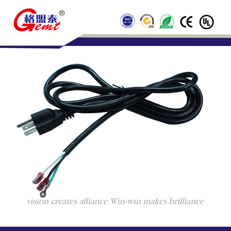 USA UL Standard AC Power Cord with Connector