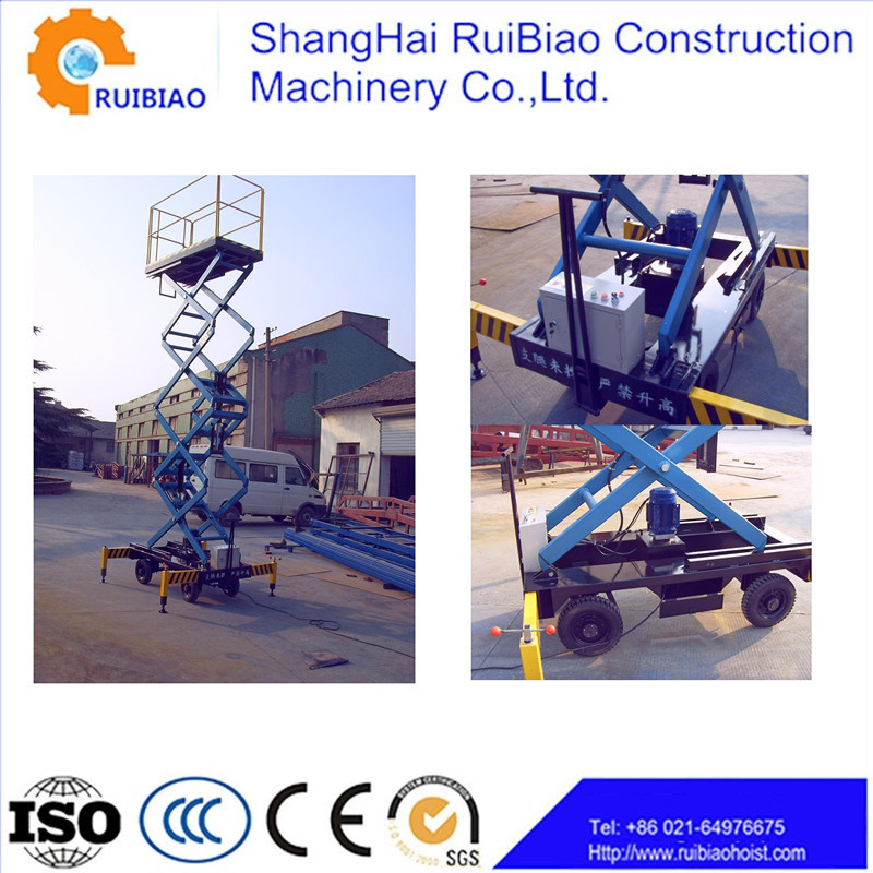 500kg Light Weight Scissors Mobile Hydraulic Lift Table