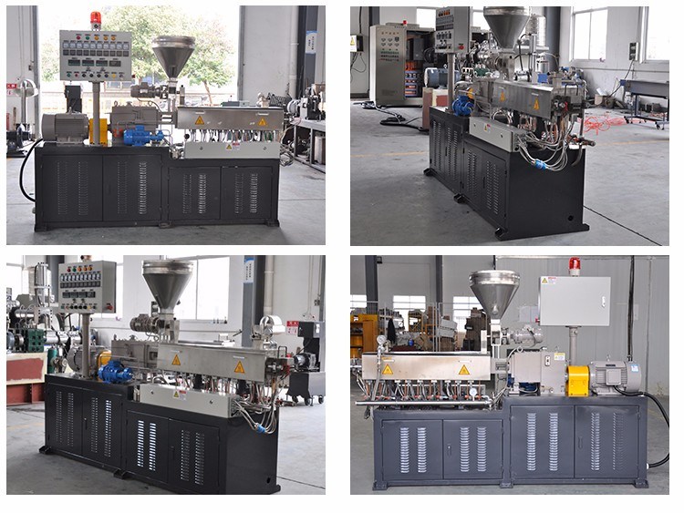 Lab Use Small Tse-30 Co-Rotating Twin Screw Extruder Line