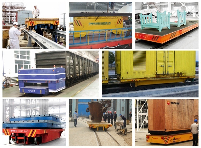 Steel Plate Transfer Trolley with VFD Device for Heavy Cargo