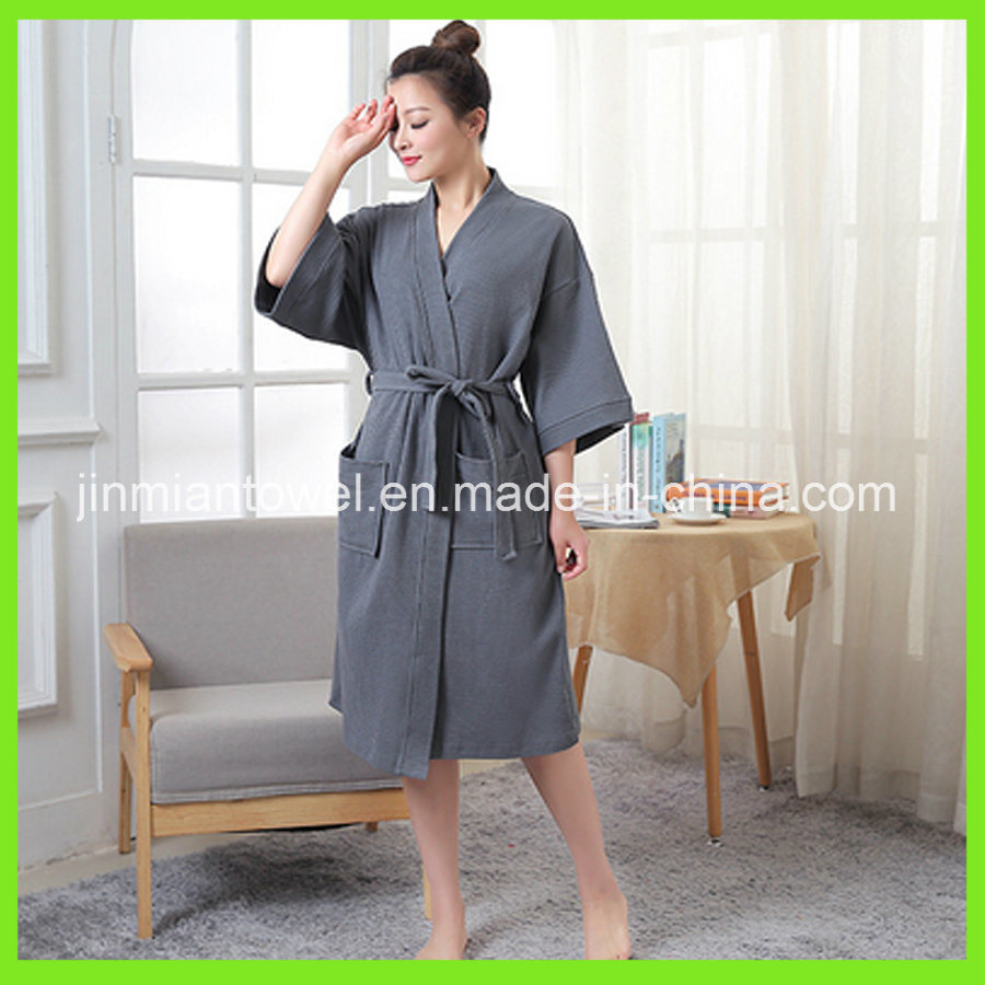 Terry Bathrobe 100% Cotton High Quality Unisex Hotel Bathrobe