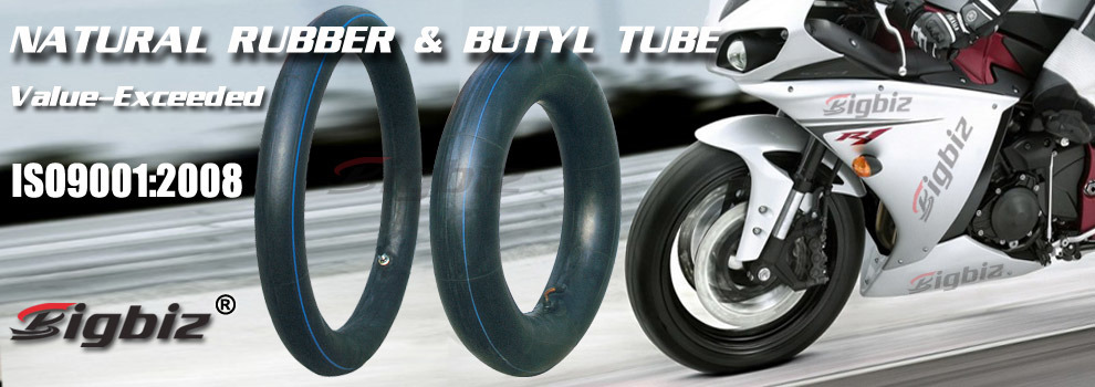 Three Wheel Natural Rubber Motorcycle Inner Tube 300-18