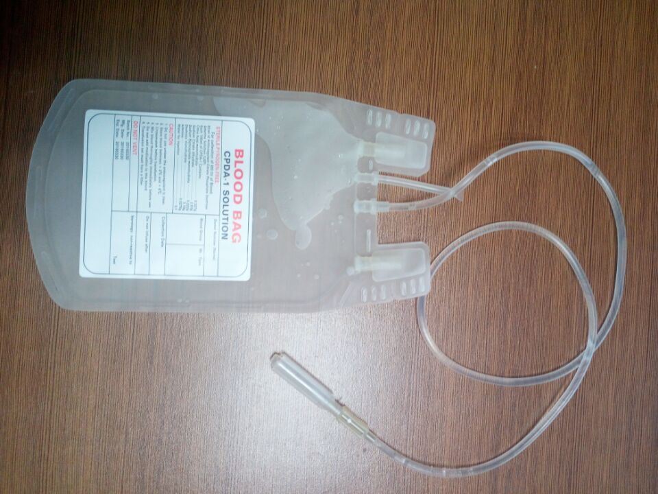 Medical Disposable PVC Blood Bag for Hospital