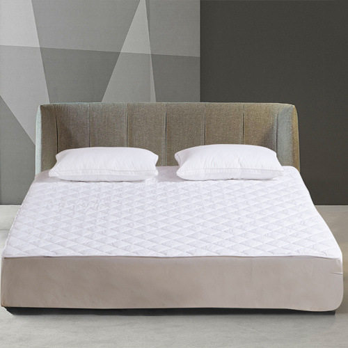 Wholesale Hotel Diamond Quilted Fitted Mattress Pad Mattress Protector