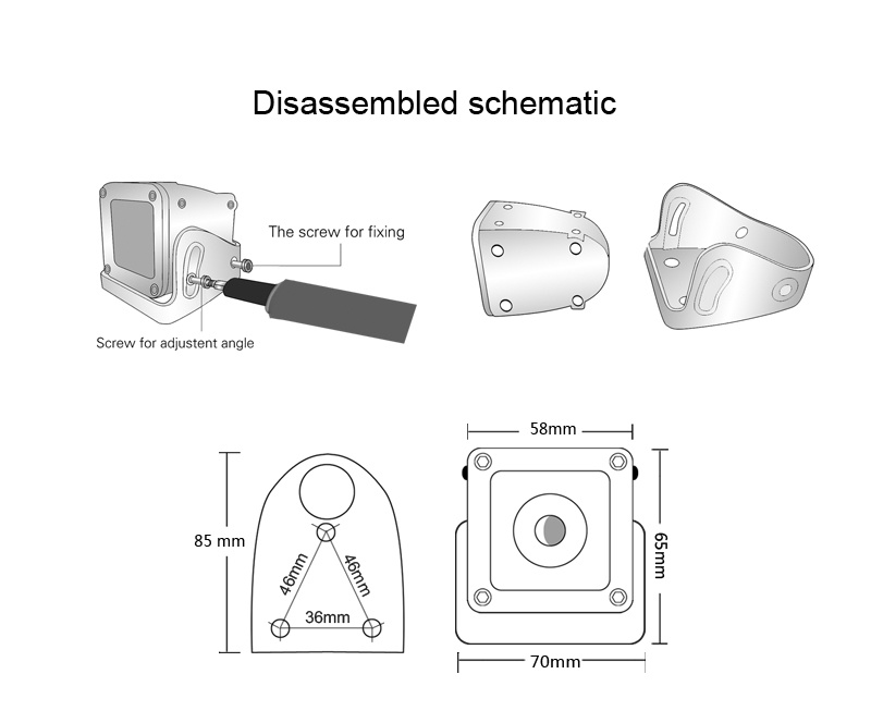 Rear View Camera Kits Reversing Camera Monitoring Systems