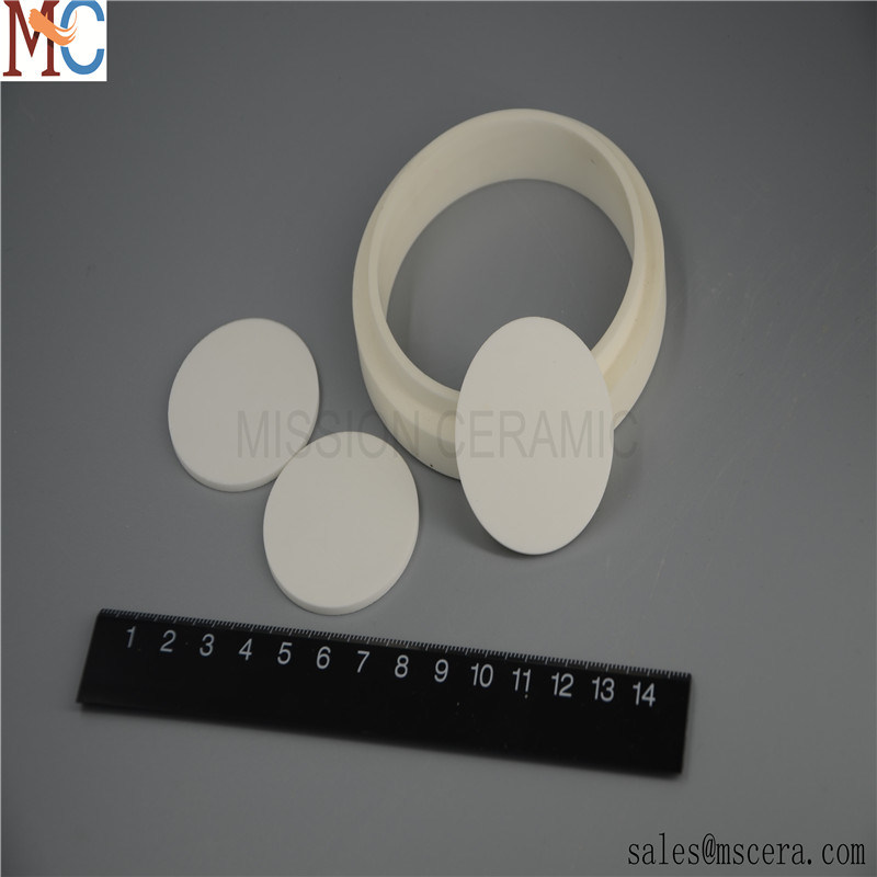 Al2O3 Ceramic Pipe Flange Alumina Part