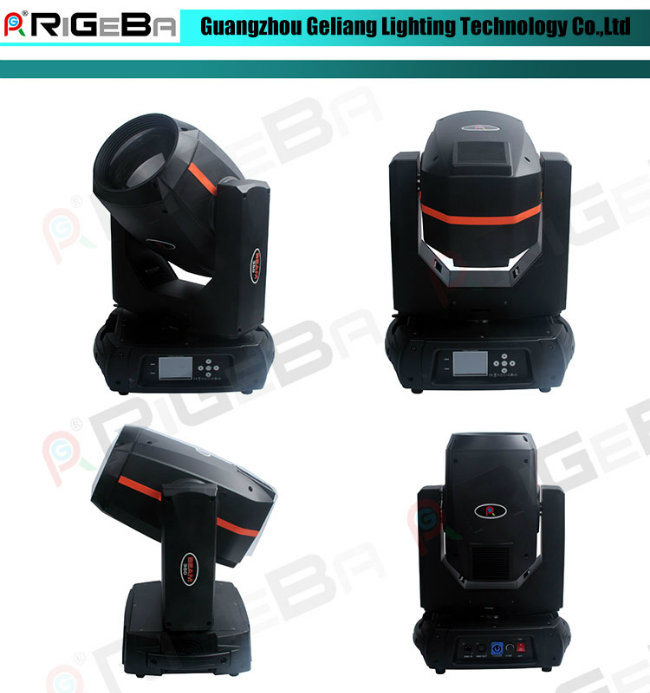 350 Watt 17r Stage Wedding DMX Rotating Prism Zoom Beam Spot Wash 3in1 Moving Head Stage Light