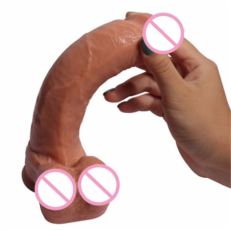 Strong Suction Cup Flexible Artificial Penis G-Spot Female Masturbation Dildo