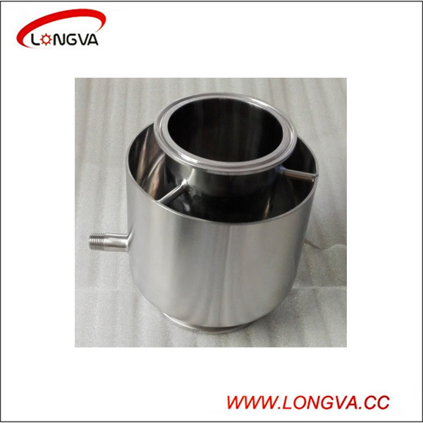 Stainless Steel Sanitary Jacketed Spool with Dry Ice Sleeve