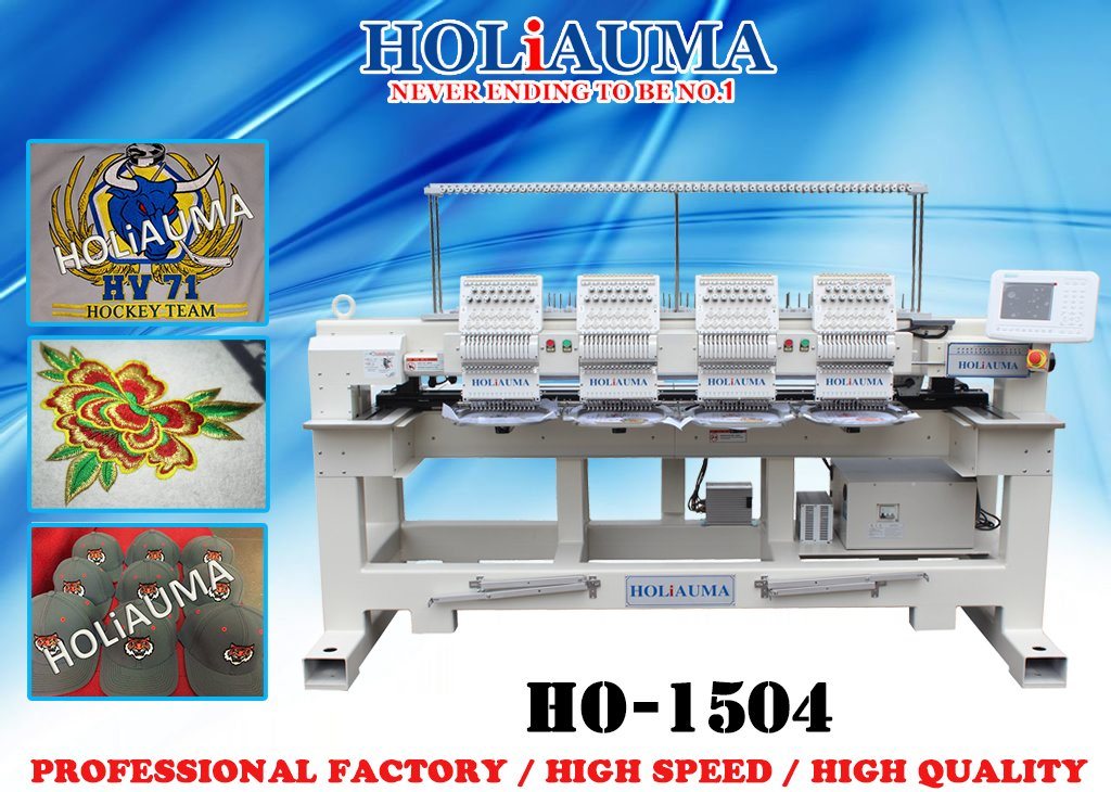 Cheap Industrial Cord 4 Head Embroidery Machine Computerized Best Service New Design 15 Thread 1 Head Embroidery Machine Brother Manufacturer 4 Heads Machine