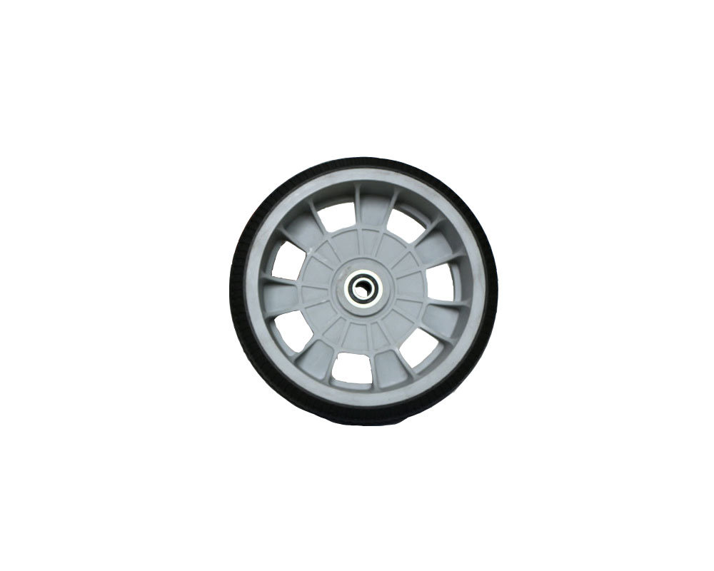 Wear-Resisting Black Sawtooth PU Handtruck Wheel