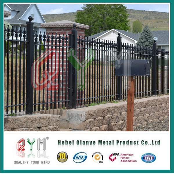 Cheap Wrought Iron Fence Panel/ Steel Fence for Sale