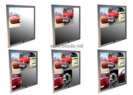 6images LED Infrared Sensor Magic Mirror Light Box