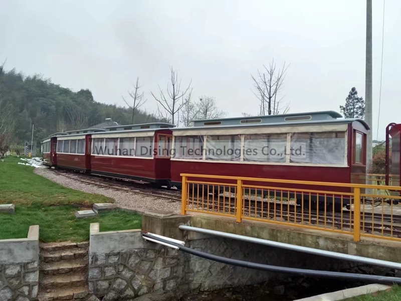 Playground Children Ride Mini Track Train 63seats